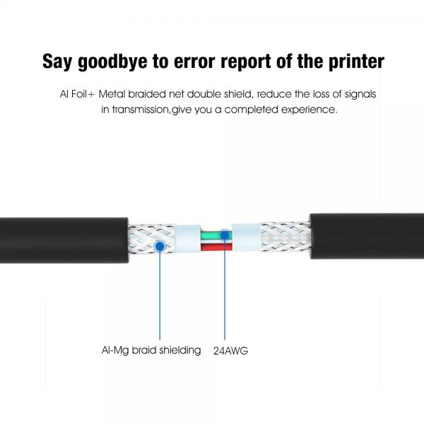 Picture of Printer Cable Type C to USB 3.0 B/M